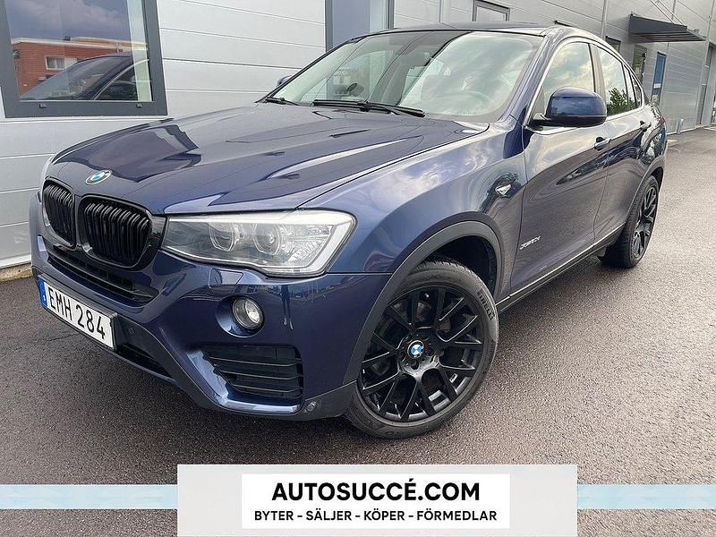 Blå Begagnad 2015 BMW X4 M Sport SUV | 249 900 kr (Bra pris) - Bild 1/4