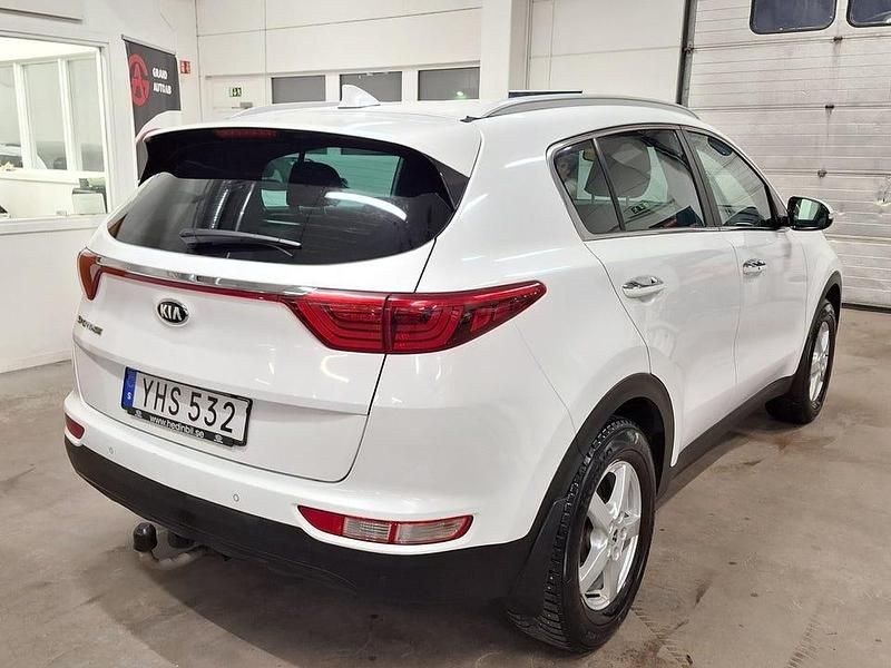 Begagnad Kia Sportage Advance 132 HK (97 kW) 2017 Vit SUV