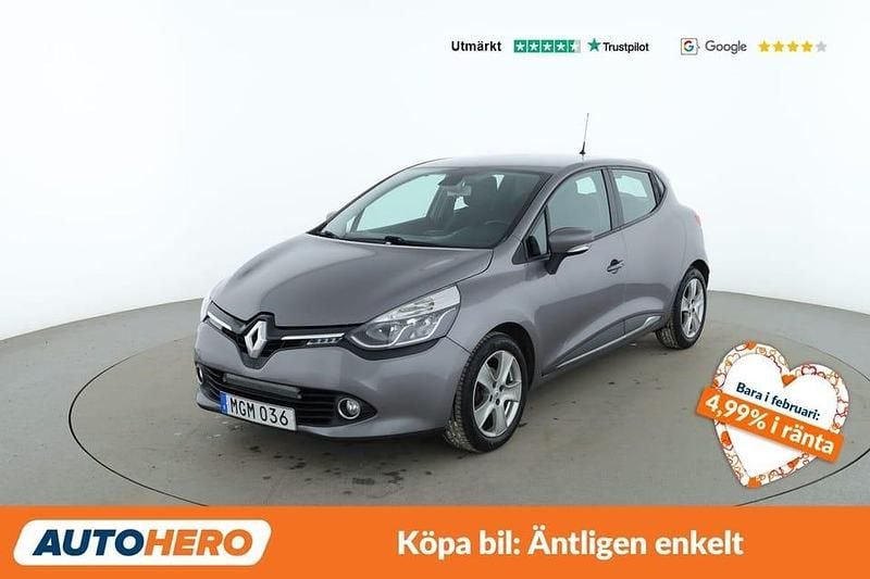 Begagnad Renault Clio IV 91 HK (66 kW) 2015 Grå Halvkombi