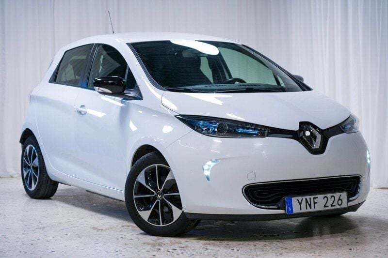 Vit Begagnad 2019 Renault Zoe Halvkombi | 119 900 kr (Marknadspris) - Bild 1/4