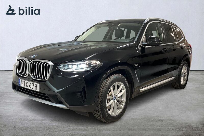Svart Begagnad 2021 BMW X3 SUV | 448 800 kr (Marknadspris) - Bild 1/4
