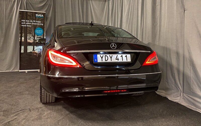 Begagnad Mercedes CLS350 266 HK (195 kW) 2011 Svart Sportkupé