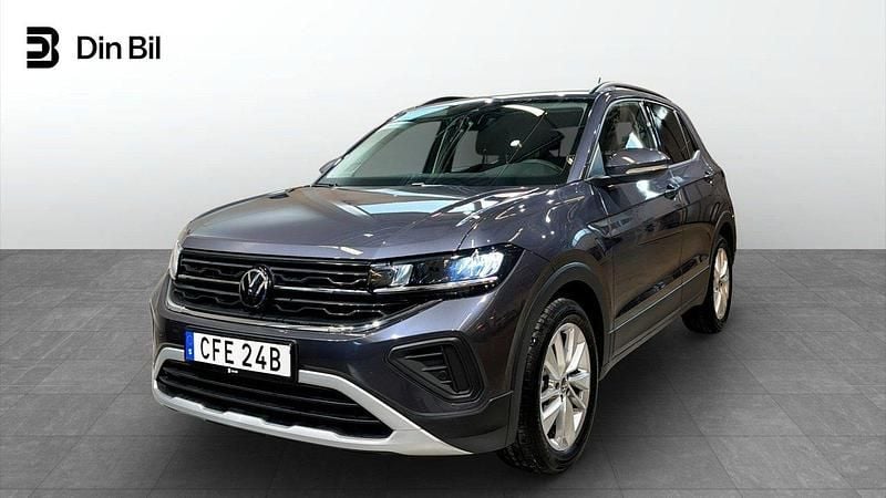 Grå Begagnad 2024 VW T-Cross Edition SUV | 274 900 kr (Lite dyr) - Bild 1/4