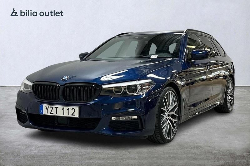 Blå Begagnad 2017 BMW 540 M Sport Kombi | 379 900 kr (Marknadspris) - Bild 1/3