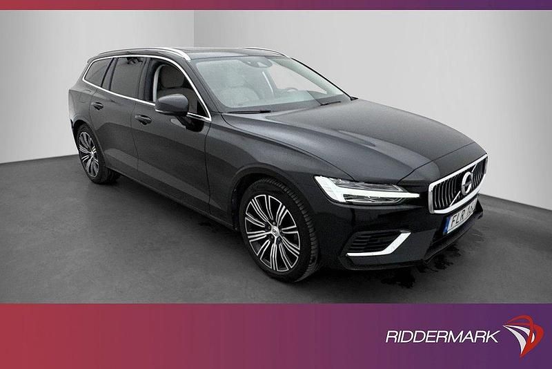 Svart Begagnad 2019 Volvo V60 Inscription Kombi | 318 800 kr (Bra pris) - Bild 1/3