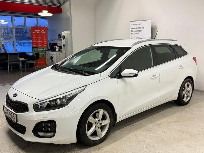 Begagnad Kia Ceed Sportswagon GT-Line 136 HK (100 kW) 2016 Vit Kombi