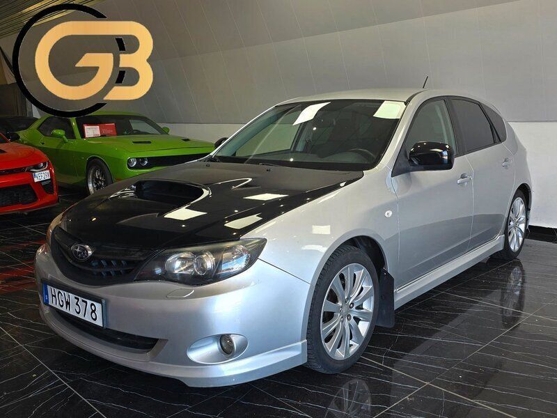 Silver Begagnad 2008 Subaru Impreza Halvkombi | 54 900 kr (Marknadspris) - Bild 1/4
