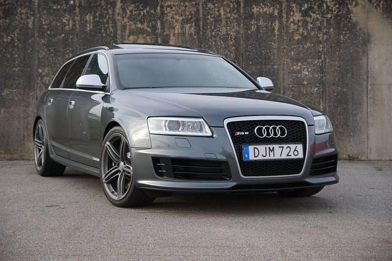 Grå Begagnad 2008 Audi RS6 Kombi | 299 000 kr - Bild 1/4