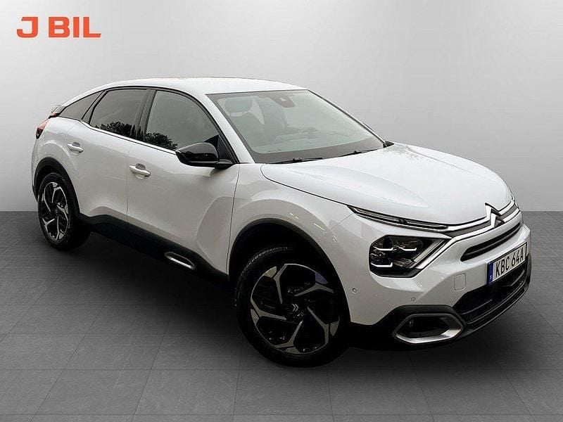 Vit Begagnad 2024 Citroën C4 Shine Halvkombi | 239 900 kr (Marknadspris) - Bild 1/4