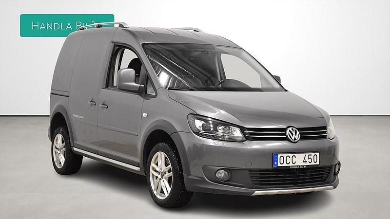 Begagnad VW Caddy 140 HK (102 kW) 2014 Grå Minibuss