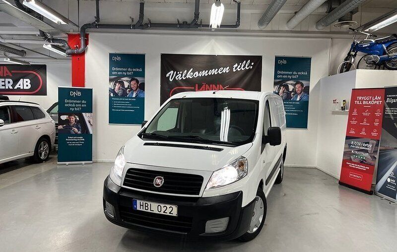 Vit Begagnad 2015 Fiat Scudo Minibuss | 69 000 kr (Marknadspris) - Bild 1/4