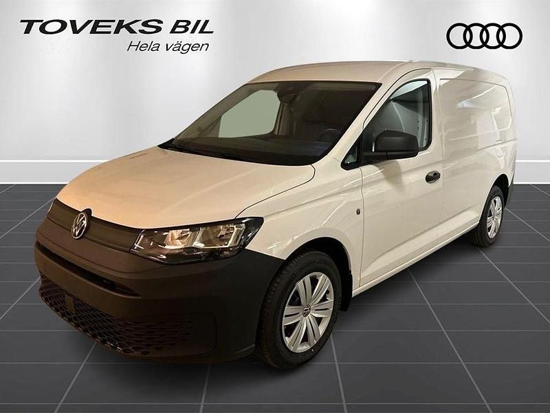 Vit (candyvit) Ny 2025 VW Caddy Maxi Minibuss | 359 900 kr (Superpris) - Bild 1/4