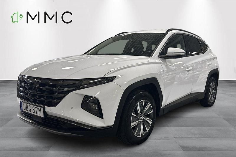 Vit Begagnad 2021 Hyundai Tucson Essential SUV | 278 000 kr (Lite dyr) - Bild 1/4