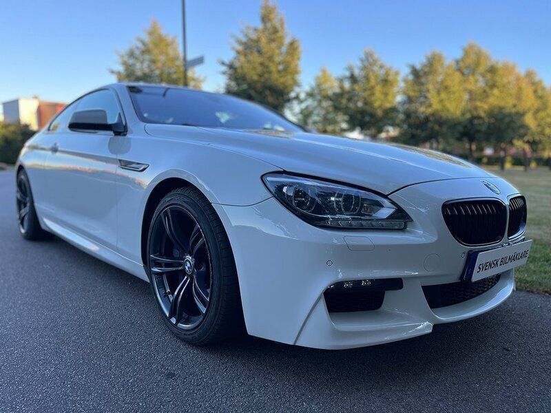 Vit Begagnad 2012 BMW 650 M Sport Sportkupé | 274 900 kr - Bild 1/4