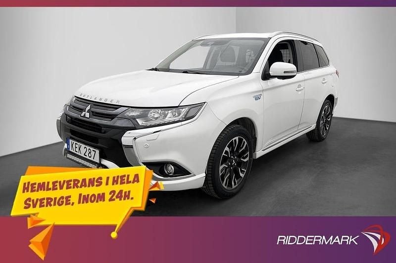 Begagnad Mitsubishi Outlander 203 HK (149 kW) 2017 Vit SUV