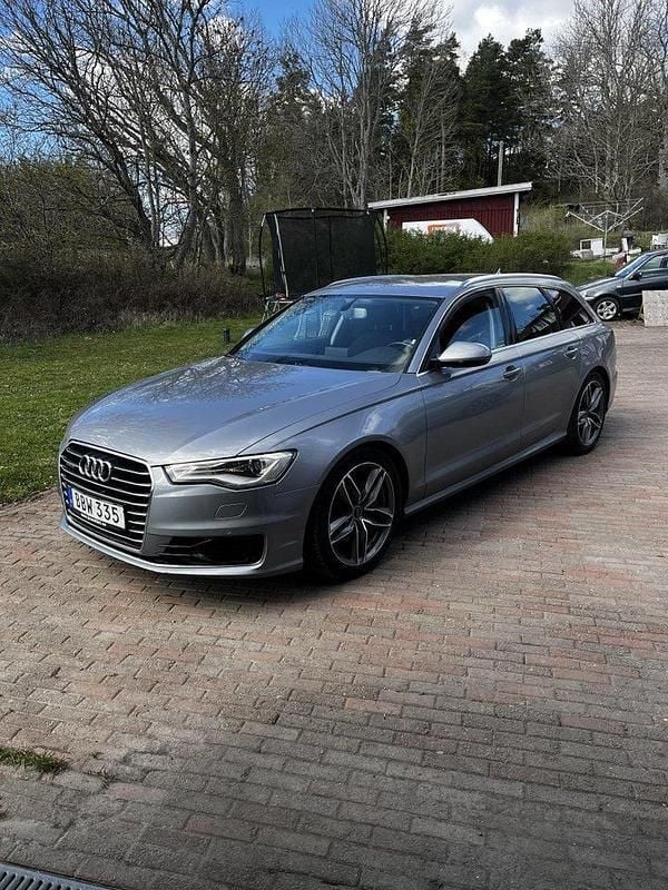 Grå Begagnad 2016 Audi A6 Ambition Kombi | 195 000 kr (Bra pris) - Bild 1/4