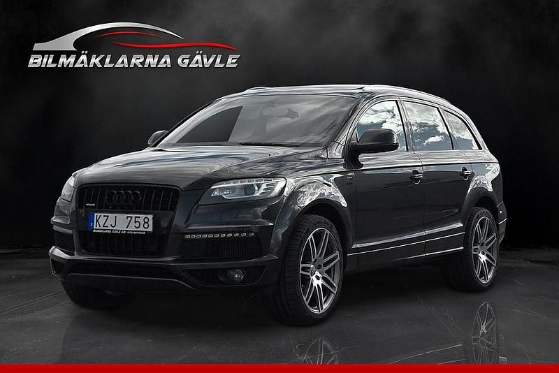 Grå Begagnad 2010 Audi Q7 SUV | 209 800 kr (Dyr) - Bild 1/4