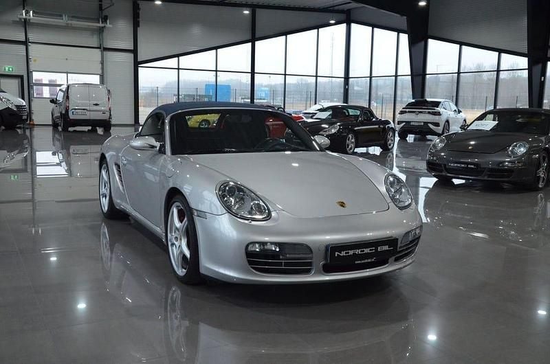 Begagnad Porsche Boxster S 296 HK (217 kW) 2007 Silver Cab