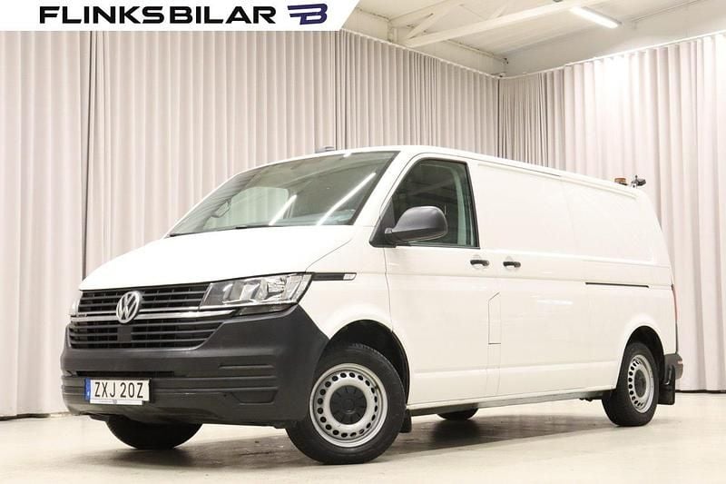 Vit Begagnad 2020 VW T6.1 Van | 348 750 kr (Marknadspris) - Bild 1/4