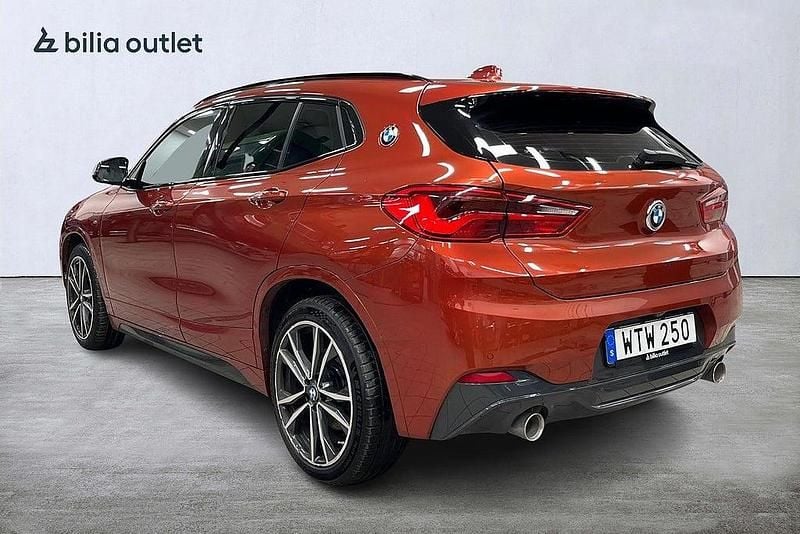 Begagnad BMW X2 M Sport 190 HK (139 kW) 2018 Orange SUV