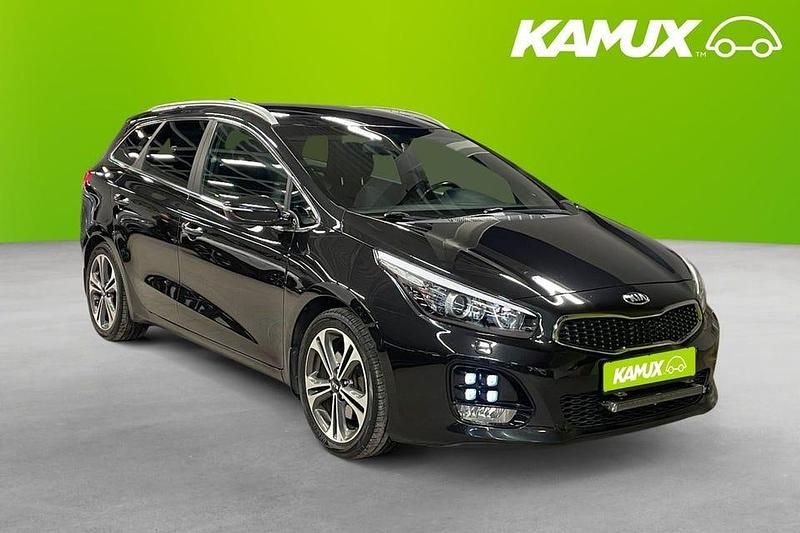 Svart Begagnad 2017 Kia Ceed Sportswagon GT-Line Kombi | 149 800 kr (Lite dyr) - Bild 1/4