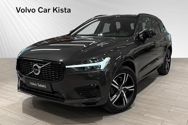 Begagnad Volvo XC60 R-Design 392 HK (288 kW) 2021 Grå SUV