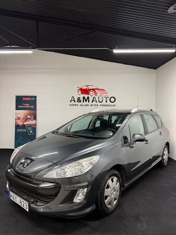 Grå Begagnad 2009 Peugeot 308 SW Kombi | 29 700 kr (Bra pris) - Bild 1/4
