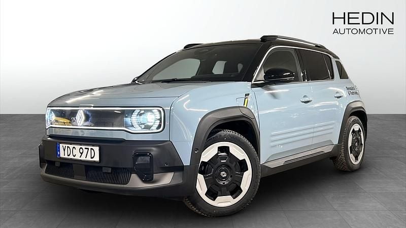 Blå Begagnad 2025 Renault R4 Iconic Halvkombi | 476 800 kr - Bild 1/4