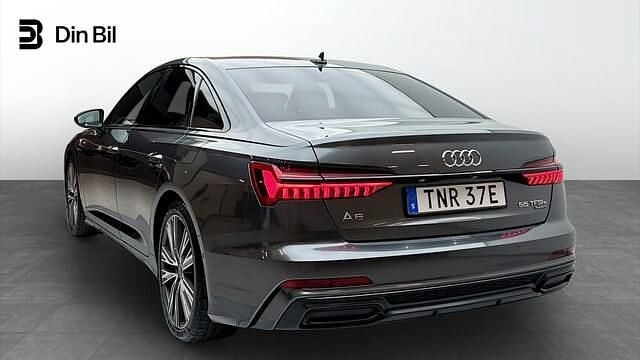 Begagnad Audi A6 S-Line 367 HK (269 kW) 2021 Daytonagrå pärleffekt Sedan