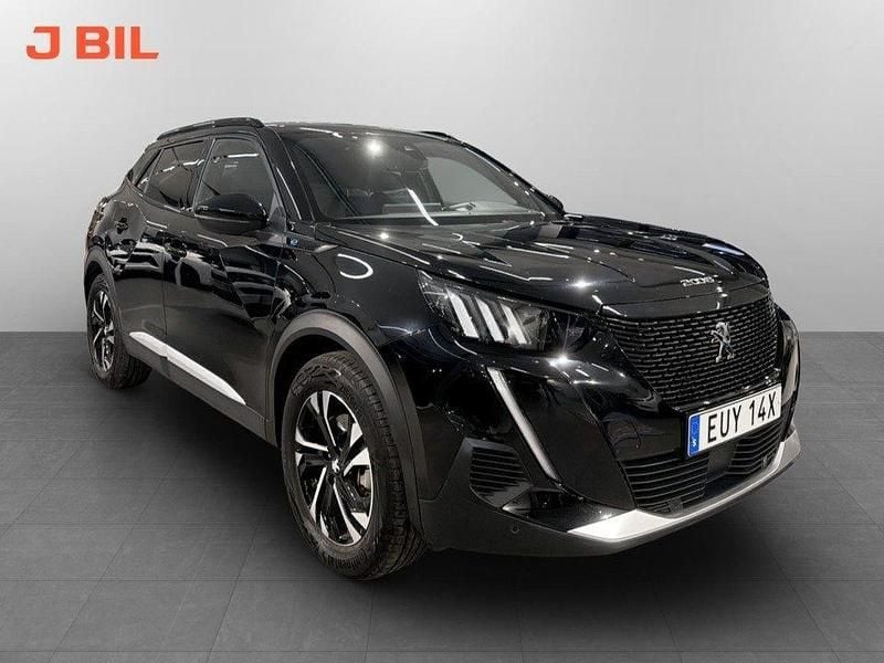 Svart Begagnad 2022 Peugeot e-2008 GTi SUV | 214 900 kr (Marknadspris) - Bild 1/3