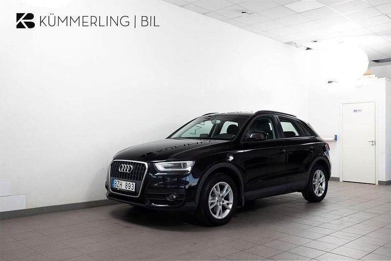 Svart Begagnad 2012 Audi Q3 Proline SUV | 123 900 kr (Marknadspris) - Bild 1/4