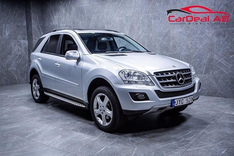 Silver Begagnad 2009 Mercedes ML280 SUV | 78 800 kr - Bild 1/4