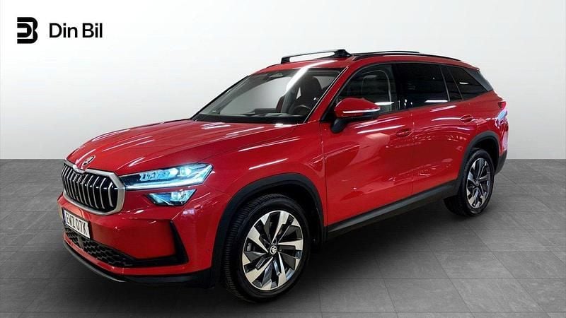 Röd Begagnad 2024 Skoda Kodiaq Selection SUV | 519 900 kr (Lite dyr) - Bild 1/4
