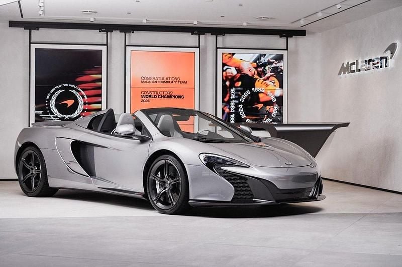 Silver Begagnad 2016 McLaren 650S Cab | 1 575 000 kr - Bild 1/4