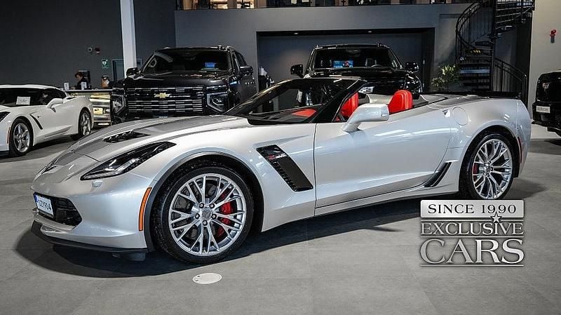 Begagnad Chevrolet Corvette Z06 660 HK (485 kW) 2015 Grå Cab