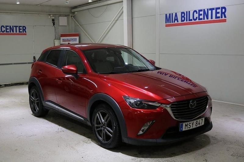 Röd Begagnad 2015 Mazda CX-3 SUV | 139 000 kr (Superpris) - Bild 1/3
