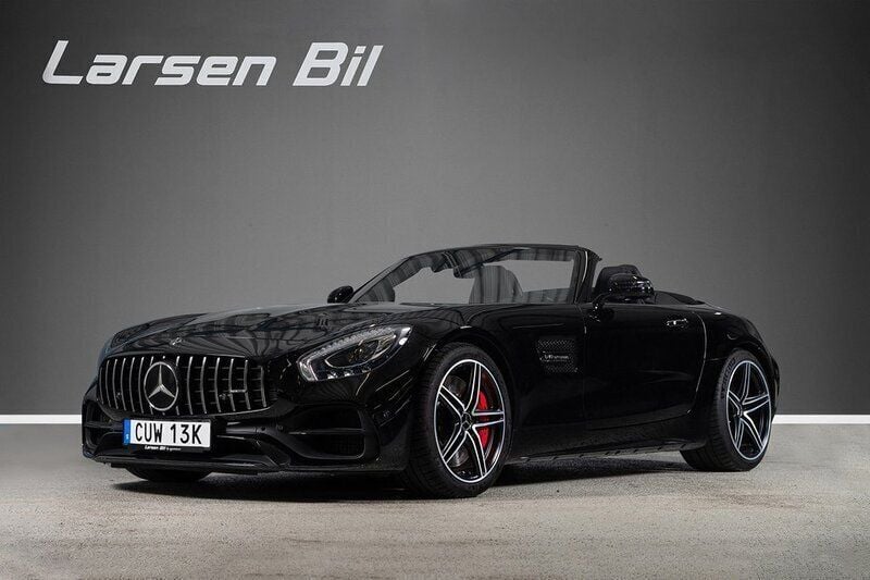 Svart Begagnad 2018 Mercedes AMG GT C AMG Sportkupé | 1 139 000 kr - Bild 1/4
