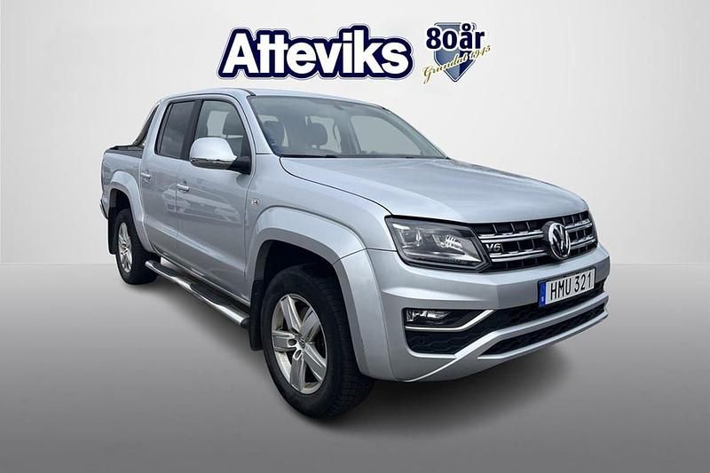 Silver Begagnad 2019 VW Amarok Highline Pickup | 399 900 kr (Bra pris) - Bild 1/4