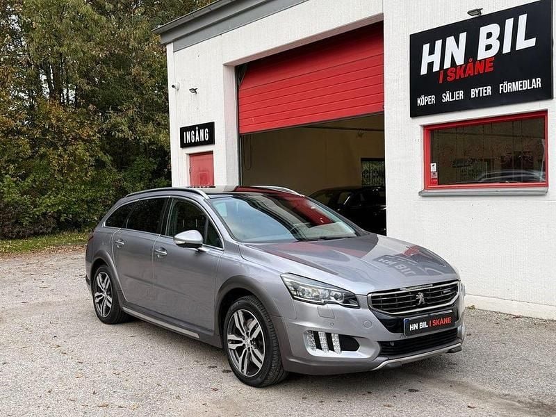 Grå Begagnad 2015 Peugeot 508 Kombi | 124 900 kr (Marknadspris) - Bild 1/4