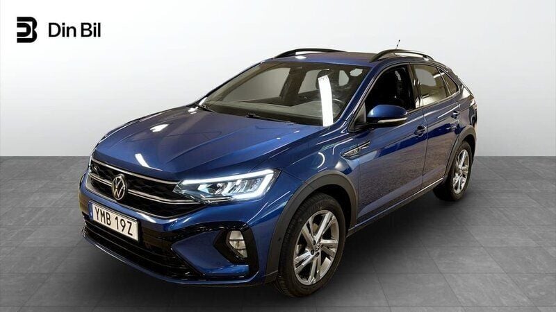 Blå Begagnad 2022 VW Taigo R-line SUV | 259 800 kr (Marknadspris) - Bild 1/4