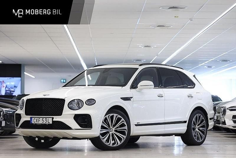 Vit Begagnad 2022 Bentley Bentayga Mulliner SUV | 2 199 000 kr - Bild 1/3