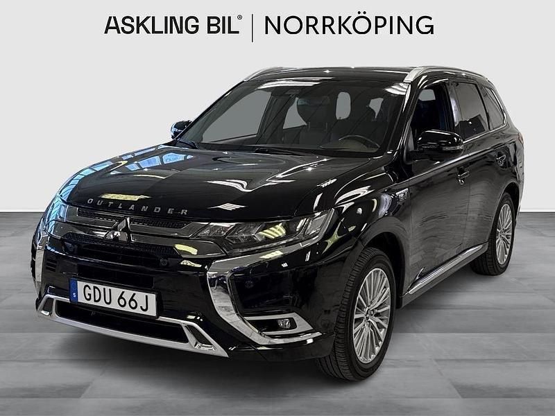 Svart Begagnad 2019 Mitsubishi Outlander P-HEV SUV | 299 000 kr (Lite dyr) - Bild 1/4