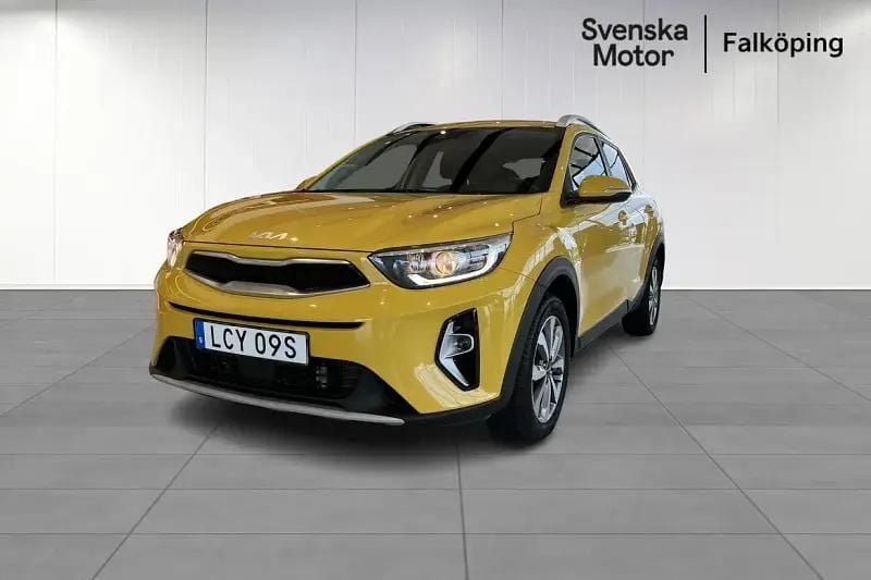 Gul Begagnad 2021 Kia Stonic Advance SUV | 189 900 kr (Marknadspris) - Bild 1/4