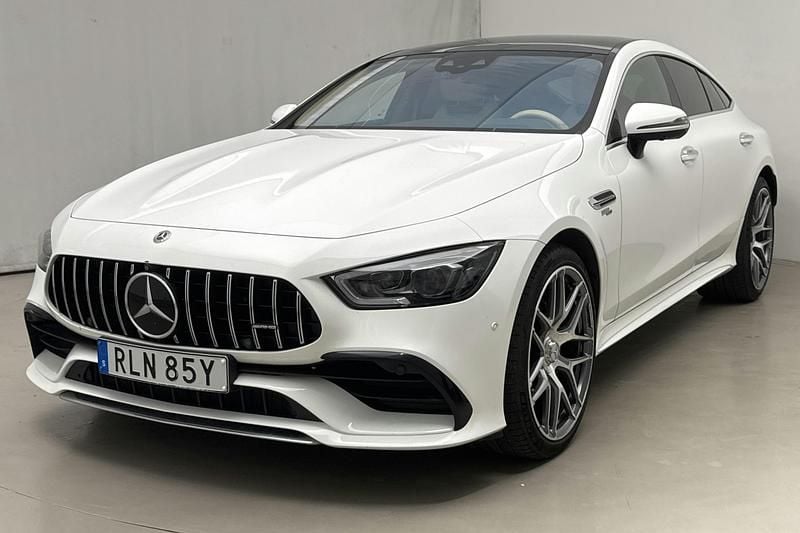 Vit Begagnad 2022 Mercedes AMG GT AMG Sportkupé | 789 000 kr - Bild 1/4