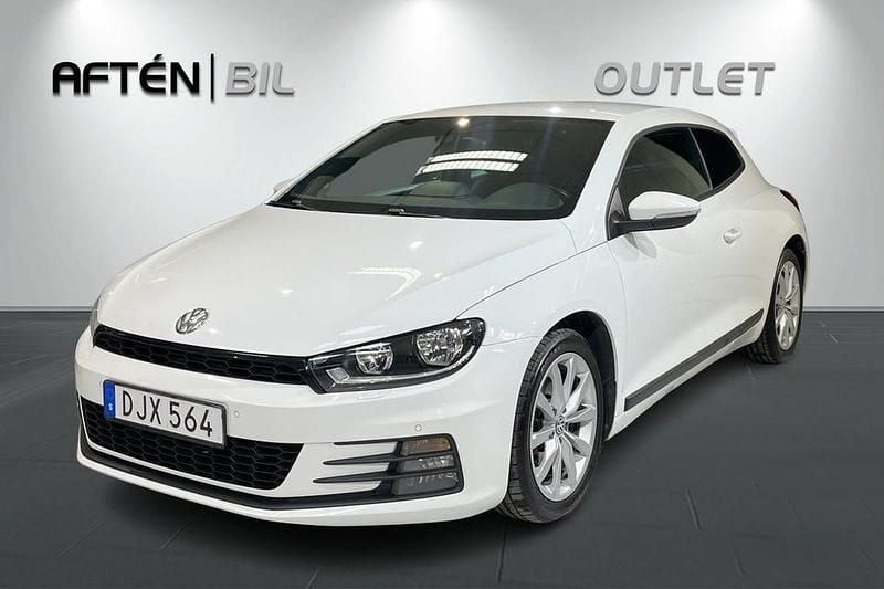 Vit Begagnad 2014 VW Scirocco Sport Sportkupé | 144 900 kr (Marknadspris) - Bild 1/3