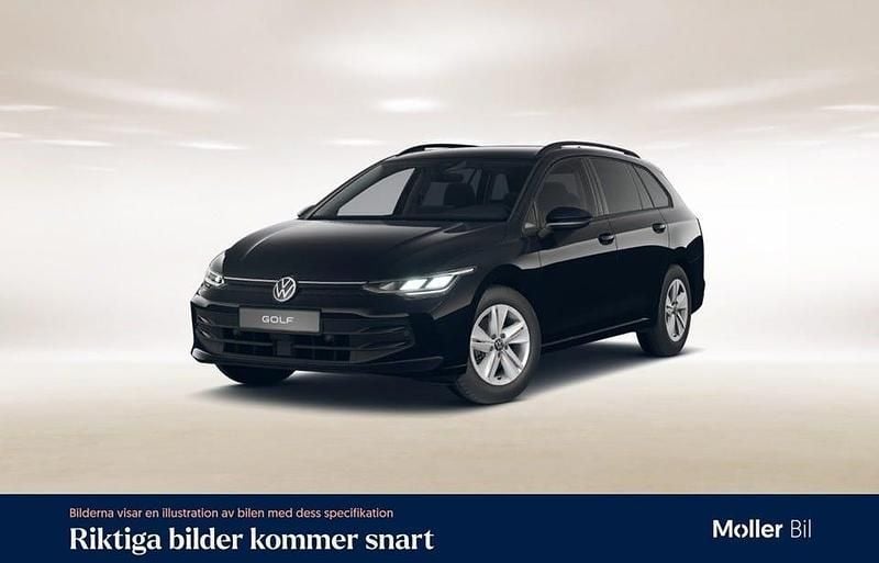 Grenadilla black metallic Begagnad 2025 VW Golf VIII Kombi | 309 900 kr (Marknadspris) - Bild 1/4