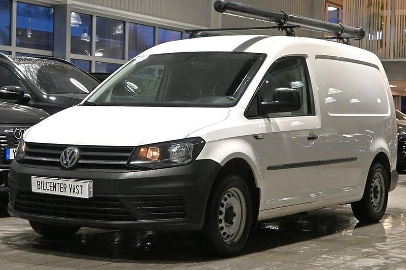 Begagnad VW Caddy Maxi 102 HK (75 kW) 2018 Vit Minibuss