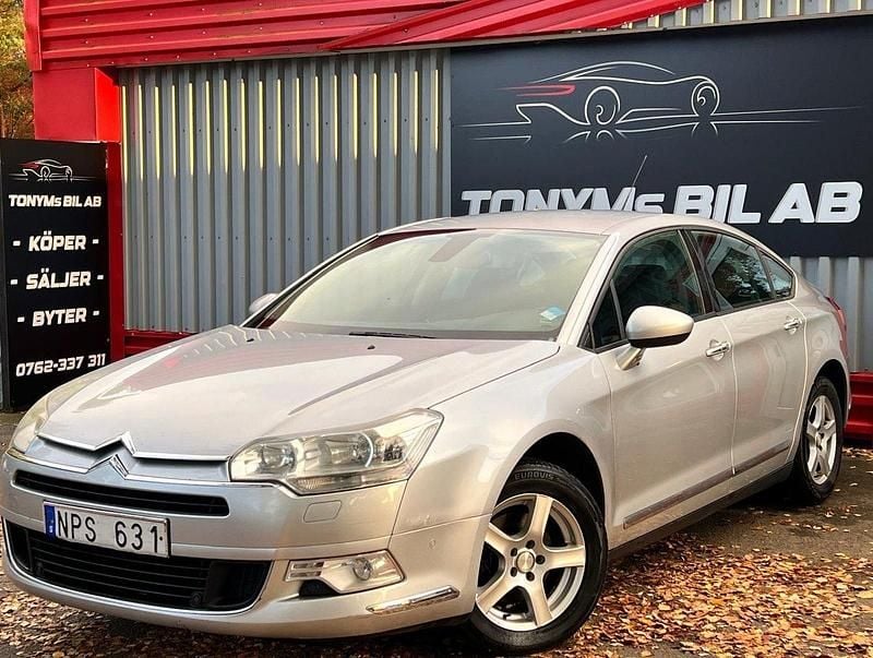 Silver Begagnad 2008 Citroën C5 Sedan | 32 900 kr (Marknadspris) - Bild 1/4