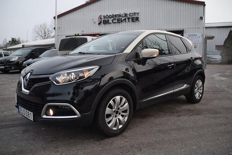 Svart Begagnad 2014 Renault Captur SUV | 89 900 kr (Marknadspris) - Bild 1/4