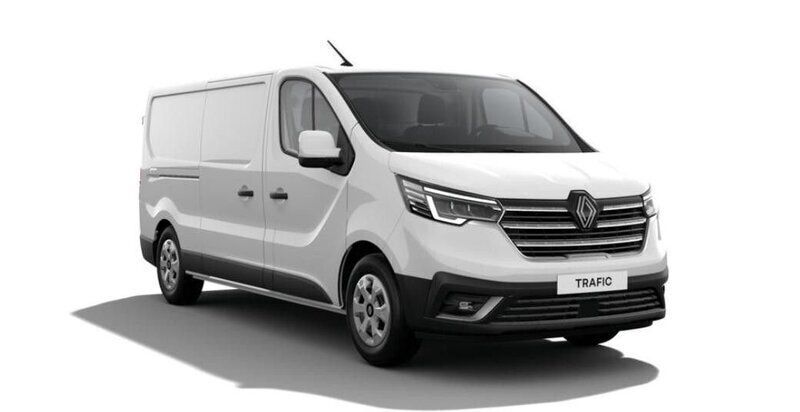 Vit (white) Ny 2024 Renault Trafic Van | 438 875 kr - Bild 1/4